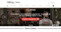 Desktop Screenshot of ingenico.com.br